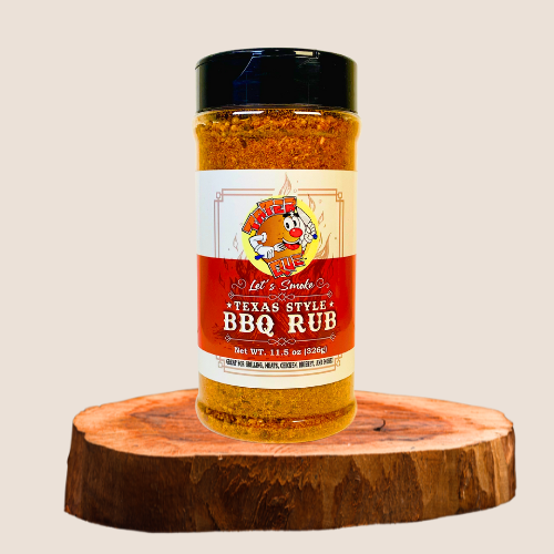 "Let's Smoke!" TX Style BBQ Rub (11.5 oz)